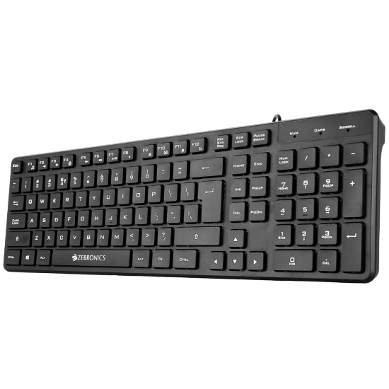 ZEBRONICS K60 USB Wired Keyboard
